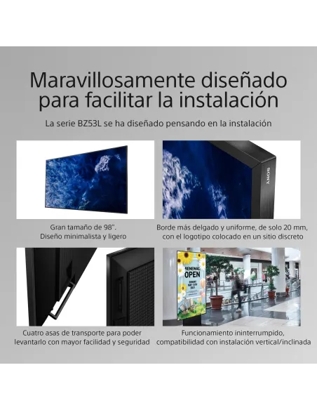 Pantalla Interactiva Sony FW-98BZ53L