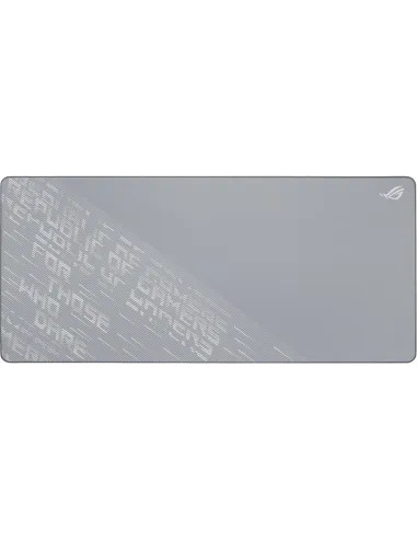 Alfombrilla Gaming ASUS ROG Scabbard II Arctic Gray XXL Base Antiderrapante Resistente Hidrofóbica