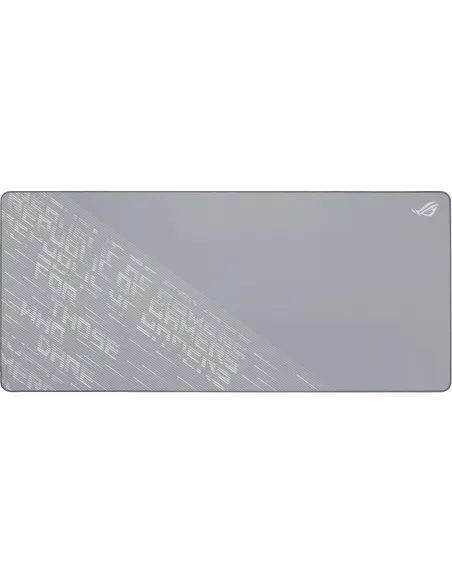 Alfombrilla Gaming ASUS ROG Scabbard II Arctic Gray XXL Base Antiderrapante Resistente Hidrofóbica