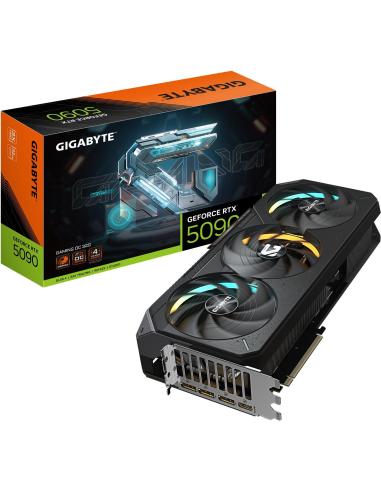 Gigabyte GeForce RTX 5090 Gaming OC 32GB DDR7 DLSS4 Negro