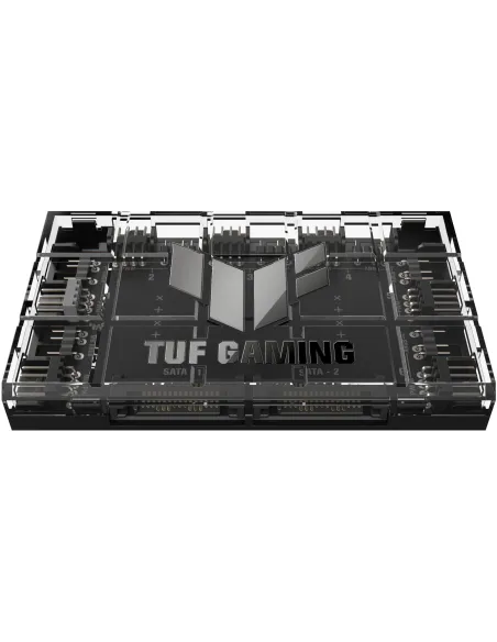 ASUS TUF Gaming ARGB PWM Fan HUB Controlador de Ventilador 4 Pines SATA Negro