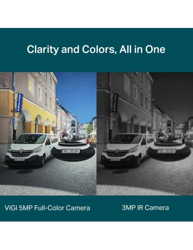 TP-Link VIGI C350 Cámara De Vigilancia IP Exterior Tipo Dome 5MP 2K Full-Color 2.8mm