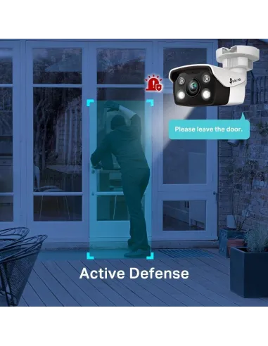 TP-Link VIGI C350 Cámara De Vigilancia IP Exterior Tipo Dome 5MP 2K Full-Color 2.8mm