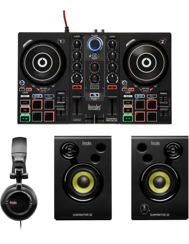Mesas de Mezcla DJ Hercules DJLearning Kit MK2