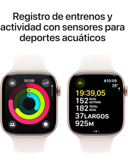 Pulsera de actividad Apple Watch Series 10 GPS Oro Rosa