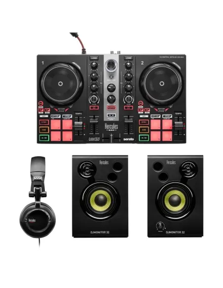 Mesas de Mezcla DJ Hercules DJLearning Kit MK2