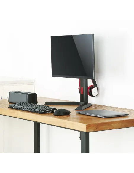TooQ DB1401TN-B Soporte de Mesa Gaming para Pantalla 17 - 32" Máx 8Kg Negro