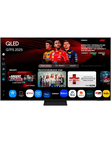 Samsung TQ75Q7F5AUXXC 75? 4K Ultra HD QLED Quantum Dot HDR Smart TV SolarCell Remote