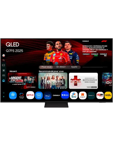 Samsung TQ75Q7F5AUXXC 75? 4K Ultra HD QLED Quantum Dot HDR Smart TV SolarCell Remote