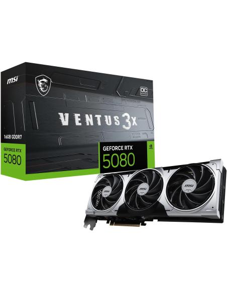 MSI GeForce RTX 5080 Ventus 3X OC Plus 16GB GDDR7 DLSS4
