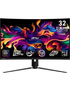 MSI MPG 321CURX QD-OLED 31.5" QD-OLED UltraHD 4K 240Hz Curva USB-C