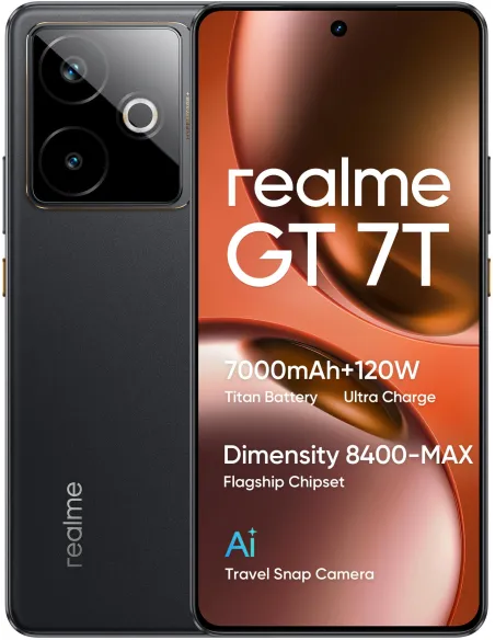 Realme GT 7T 5G 12/512GB Negro