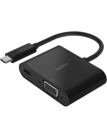 Belkin AVC001BTBK Conversor de Imagen USB-C a VGA 3.2 Negro