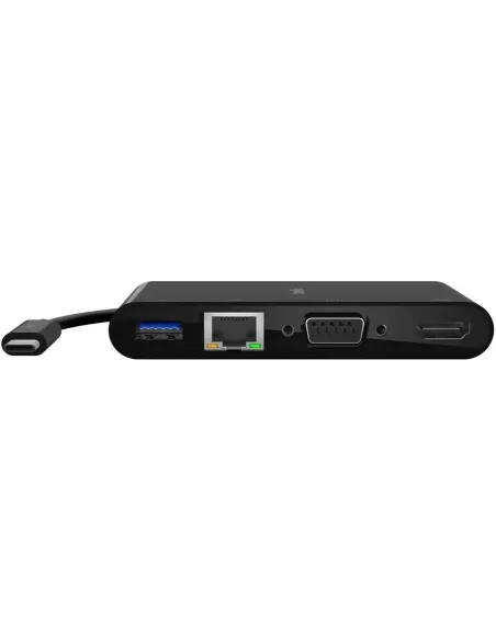 Belkin AVC005BTBK Docking Station USB-C a USB-A/RJ-45/VGA/HDMI Negro