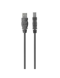 Belkin F3U154BT3M Cable USB-A a USB-B 3M Gris-1395769
