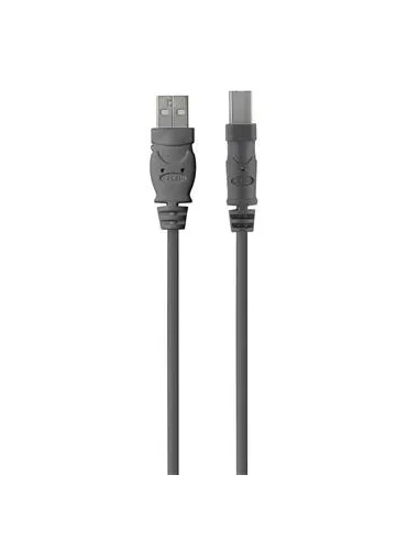 Belkin F3U154BT3M Cable USB-A a USB-B 3M Gris