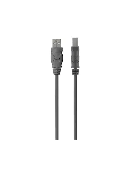 Belkin F3U154BT3M Cable USB-A a USB-B 3M Gris