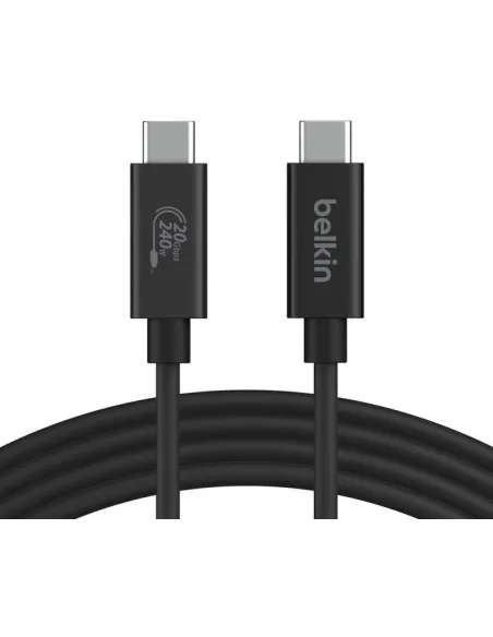 Belkin INZ004BT2MBK Cable USB-C 2M Negro