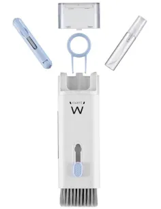 Ewent EW5630 Kit de Limpieza Cepillo/Paño/Extractor de Teclas Blanco-1401591