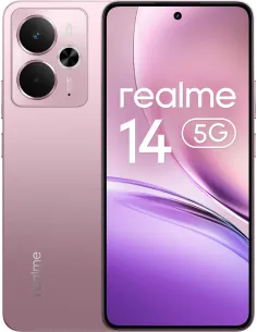 Realme 14 5G 12/256GB Rosa + Cargador 45W