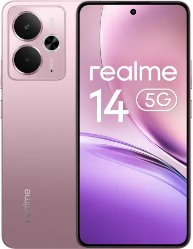 Realme 14 5G 12/256GB Rosa + Cargador 45W