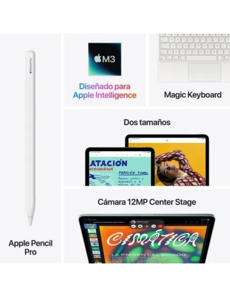 Tablet Apple iPad Air 2025 WiFi 11" 512GB Blanco Estrella