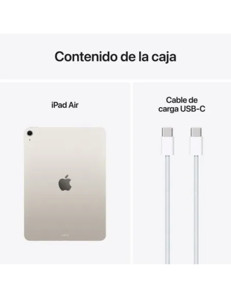 Tablet Apple iPad Air 2025 WiFi 11" 512GB Blanco Estrella
