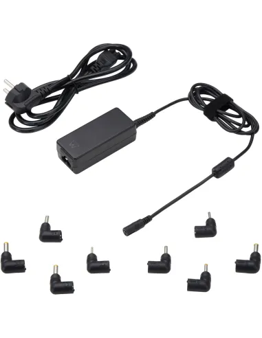 Ewent EW3963 Cargador de Portátil Multicompatible 45W Negro