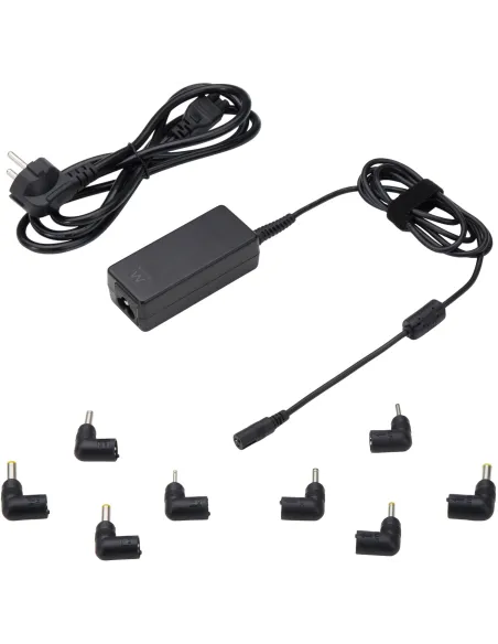 Ewent EW3963 Cargador de Portátil Multicompatible 45W Negro