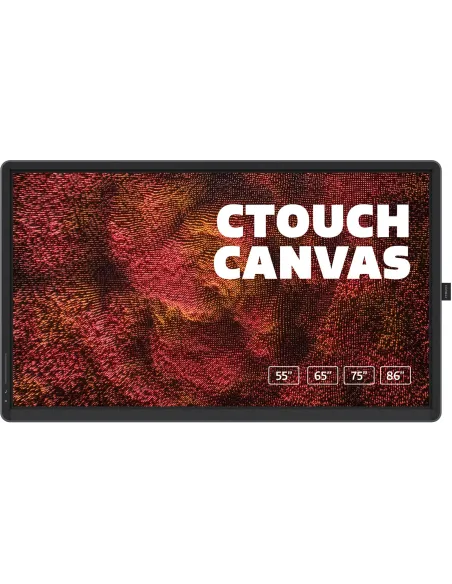 Ctouch Canvas 10052565 Pizarra Interactiva 65" 4K UHD Multi-Touch Táctil