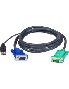 Aten 2L5201U Cable VGA con USB-A 1.2M Negro-1335349