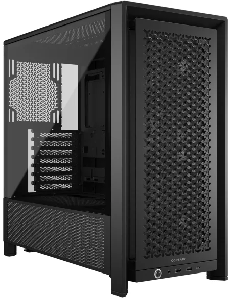 Corsair FRAME 4000D RS Midi Tower Cristal Templado USB 3.2 Negro
