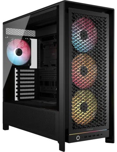 Corsair FRAME 5000D RS ARGB Black Midi Tower Cristal Templado USB 3.2 Negra