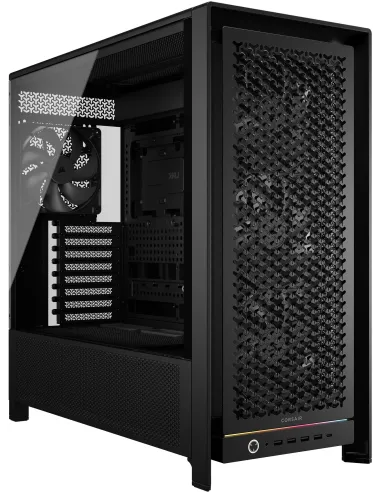 Corsair FRAME 5000D RS Black Midi Tower Cristal Templado USB 3.2 Negra