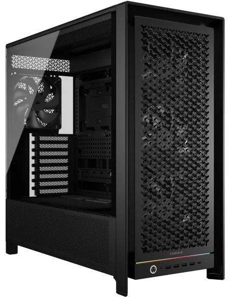 Corsair FRAME 5000D RS Black Midi Tower Cristal Templado USB 3.2 Negra