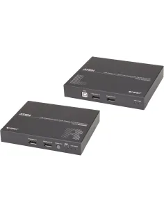 Aten CE924-AT-G Extensor KVM USB/DisplayPort Negro-1349929