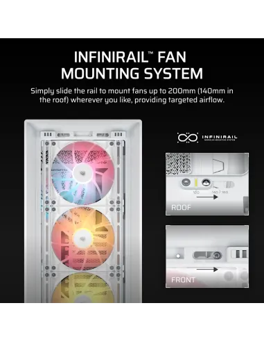 Torre Corsair FRAME 5000D RS ARGB White