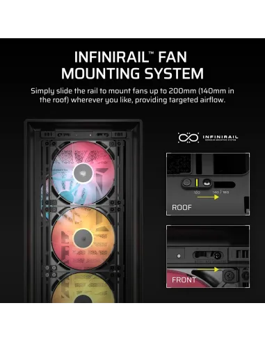 Torre Corsair FRAME 5000D RS ARGB Black