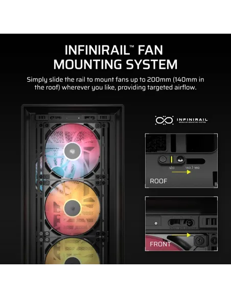 Torre Corsair FRAME 5000D RS ARGB Black