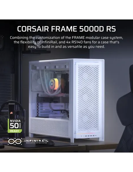 Torre Corsair FRAME 5000D RS White