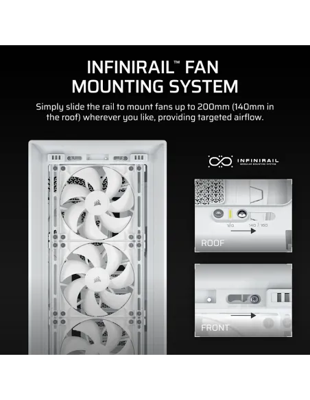 Torre Corsair FRAME 5000D RS White