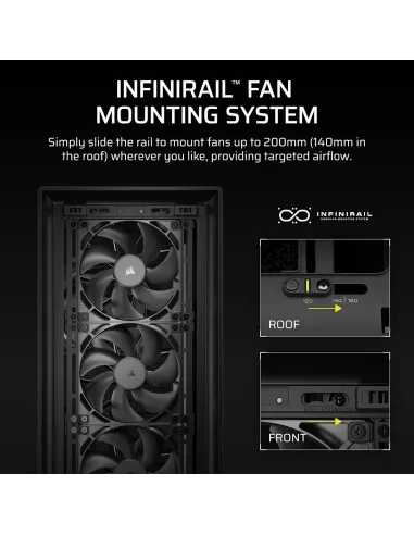 Torre Corsair FRAME 5000D RS Black