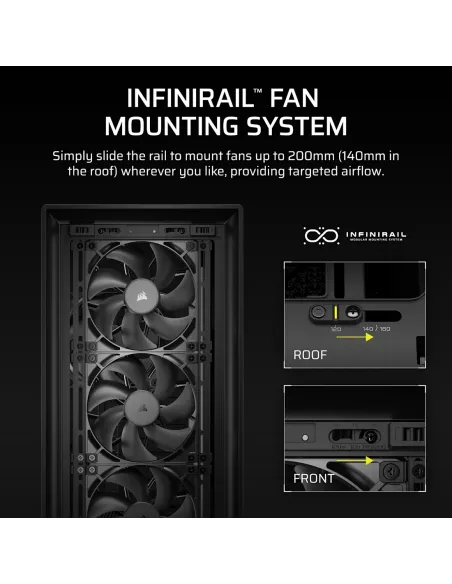 Torre Corsair FRAME 5000D RS Black