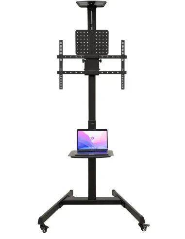 TooQ FS1184M-B Soporte de Suelo para Monitor/TV de 37-70" Peso Máx. 80KG Negro