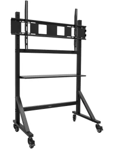 TooQ FS20105M-B Soporte de Suelo para Monitor/TV 60-105" Peso Máx. 120KG Negro-AISATV0436