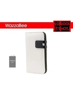 Wazzabee WB-S4-WP-WH Funda para Smartphone Samsung S IV Blanco-36768