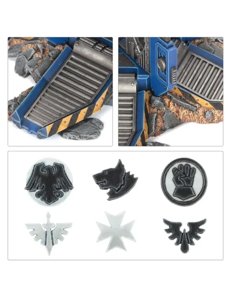 Space Marines Drop Pods