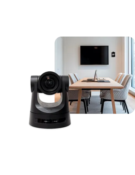 Laia C-Pro 12X AI CTC-112/B Cámara para Videoconferencias Negra