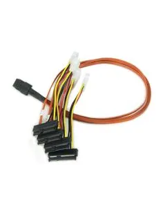 Broadcom CBL-SAS8087OCF-06M Cable SATA 0.6M Multicolor-42944