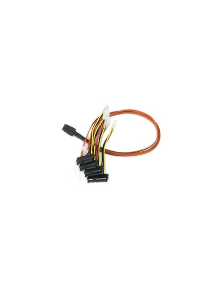 Broadcom CBL-SAS8087OCF-06M Cable SATA 0.6M Multicolor